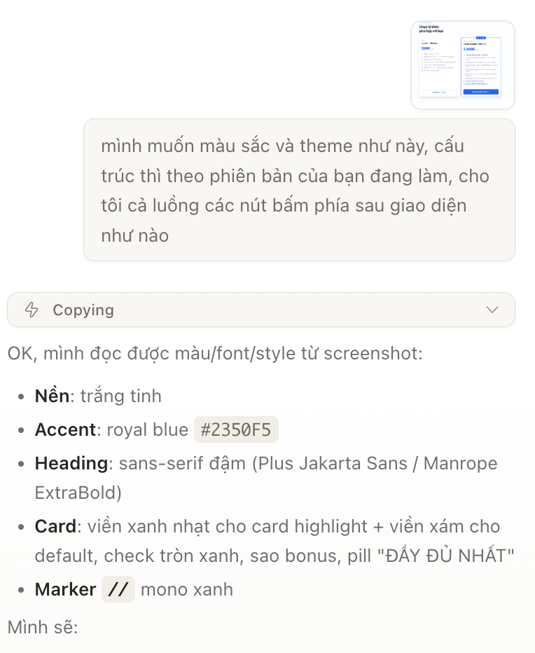 Add ảnh vào chat AI