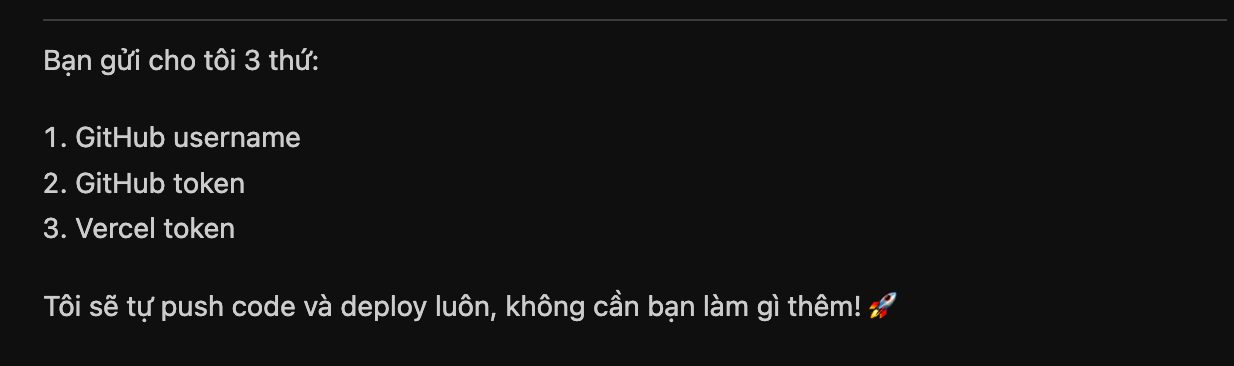 Cấp quyền cho AI tự làm