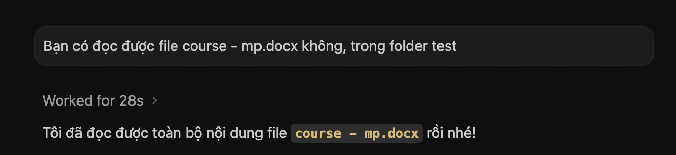 Add tài liệu vào Antigravity
